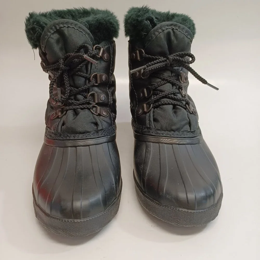 Sorel Boots Black Winter Snow Boots‎ Womens 7